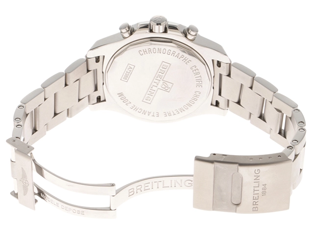 BREITLING ブライトリング 腕時計 2019年並行品 コルト クロノグラフ A7338811/BD43 ブラック/シルバー ステンレス 自動巻き【472】SJ