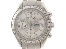 OMEGA オメガ 時計 スピードマスター デイト 3513.30.00 シルバー文字 