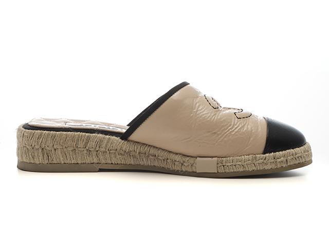 CHANEL エスパドリーユ CHANEL シャネル エスパドリーユスリッパサンダル レディース37