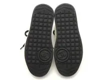 CHANEL　シャネル　スニーカー　レディース36　アイボリー/ブラック　レザー/スエード　G45212　2147100552379　【432】