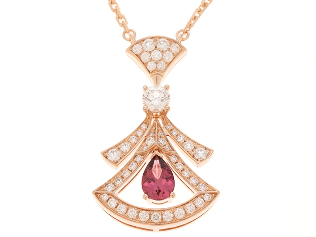 BVLGARI ブルガリ ディーヴァ ドリーム ネックレス K18ピンク