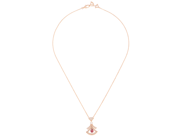 BVLGARI ブルガリ ディーヴァ ドリーム ネックレス K18ピンク