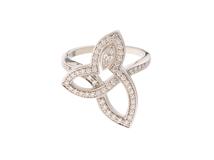 HARRY WINSTON　ハリー　ウィンストン　リリークラスター 　リング　PT950プラチナ　#9号　ダイヤモンド 　8.8g　【432】2147100552966