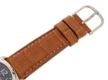 D番　PANERAI　パネライ　時計　ルミノール クロノグラフ AMG 限定55本　PAM00105　ブラック文字盤　ホワイトゴールド/クロコダイルレザー　自動巻き　メンズ