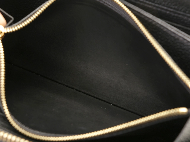 LOUIS VUITTON ルイヴィトン ジッピー・ウォレット モノグラム・アンプラント ノワール M61864【431】2147100556674