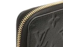 LOUIS VUITTON　ルイヴィトン　ジッピー・ウォレット モノグラム・アンプラント ノワール　M61864【431】2147100556674