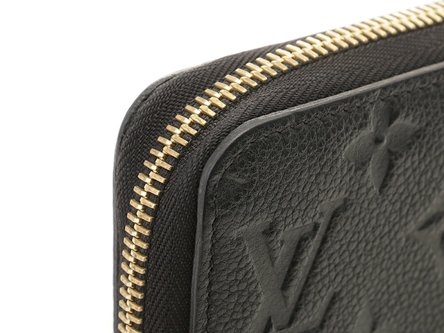 LOUIS VUITTON ルイヴィトン ジッピー・ウォレット モノグラム・アンプラント ノワール M61864【431】2147100556674