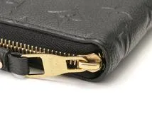 LOUIS VUITTON　ルイヴィトン　ジッピー・ウォレット モノグラム・アンプラント ノワール　M61864【431】2147100556674
