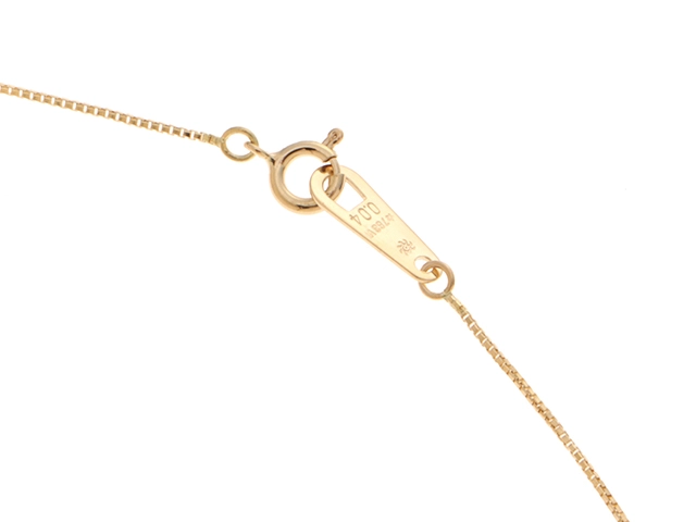 JEWELRY　ジュエリー　ネックレス　K18 ゴールド　エメラルド/ルビー/ダイヤモンド0.04ct  　約2.3g  　2147100558586【208】