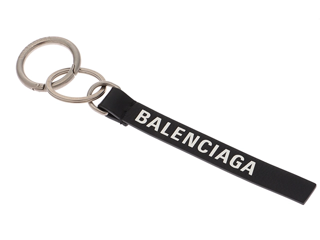 BALENCIAGA　バレンシアガ　エブリデイキーリング ブラック　SS　【431】2147100559477
