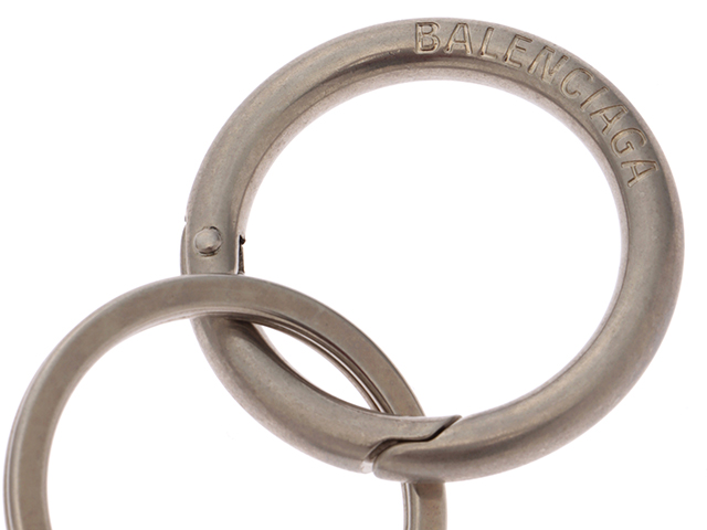 BALENCIAGA バレンシアガ エブリデイキーリング ブラック SS