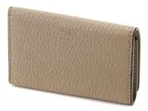 FENDI　フェンディ　ピーカブー　６レンキーケース　グレー　レザー　【432】　2147100560022