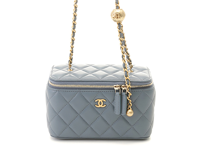 CHANEL シャネル マトラッセ チェーンバニティ ショルダーバッグ