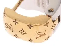 LOUIS VUITTON　ルイ・ヴィトン　ブックレドレイユ･ナノグラム 　ピアス　M00397　GP　SS　【431】 2147100560442