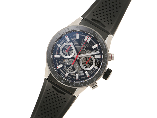 TAG Heuer 腕時計 ブラックラバー Amazon.co.jp: [チョコマン] タグホイヤー(TAGHEUER) 向け」 D
