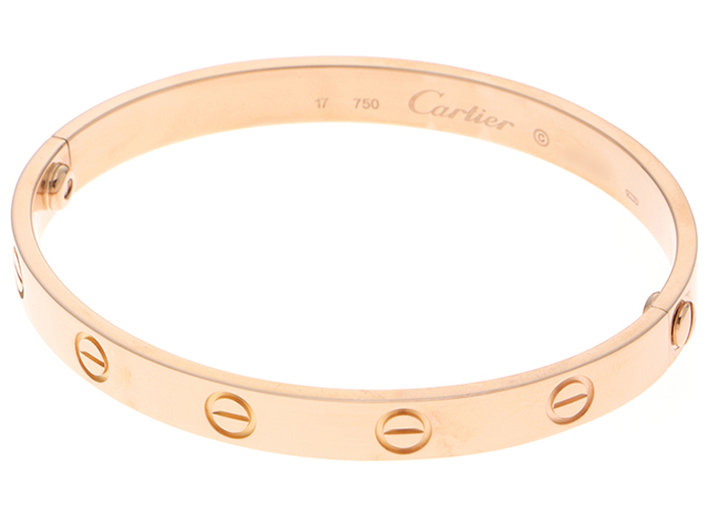 CARTIER カルティエ ラブブレスレット B6016217 旧型K18ピンク