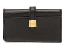 HERMES エルメス キーケース ソミュールディアンヌ4連×2キーケース ブラック/ゴールド金具 ボックスカーフ 〇W刻印(1993年頃)【472】YY