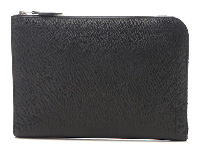 HERMES エルメス ジップコンピューター ブラック／SV 【431