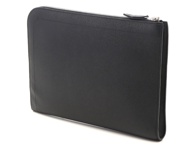 HERMES エルメス ジップコンピューター ブラック／SV 【431