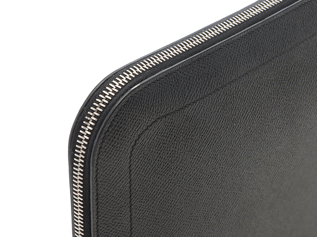 HERMES エルメス ジップコンピューター ブラック／SV 【431