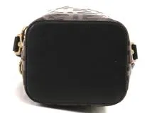 FENDI　フェンディ　バッグ　ズッカ　モントレゾールミニ　8BS010 A659F 13VK　ブラウン/ブラック　レザー【431】2147100562866