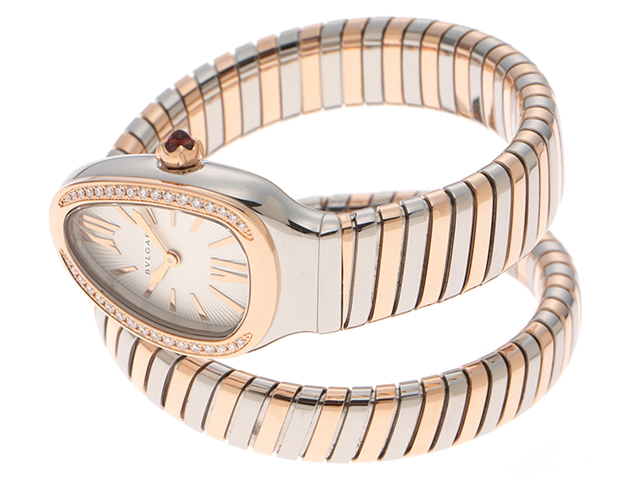 BVLGARI ブルガリ レディース クオーツ セルペンティ トゥボガス