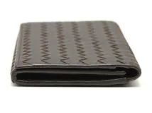 BOTTEGA VENETA ボッテガ・ヴェネタ イントレチャート 長札入れ ロングウォレット ブラウン カーフ【473】