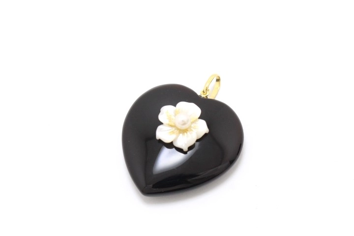 オープンセール 福袋 JEWELRY ノンブランドジュエリー トップ ハートフラワーモチーフ アクセサリー