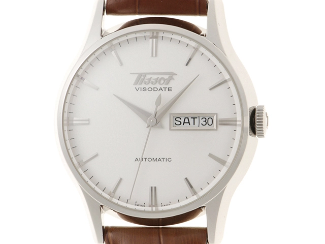 TISSOT ティソ 腕時計 ヘリテージ ヴィソデイト T019430 ホワイト 
