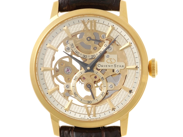 ORIENT STAR オリエントスター 腕時計 機械式 手巻き スケルトン