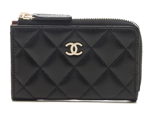 CHANEL シャネル マトラッセ キーリングツキコインケース