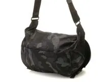 PRADA プラダ　カモフラージュ　ショルダーバッグ　ブラック／グリーン／ブルー　ナイ　VA0991　2147100565027　【437】