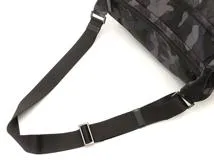 PRADA プラダ　カモフラージュ　ショルダーバッグ　ブラック／グリーン／ブルー　ナイ　VA0991　2147100565027　【437】