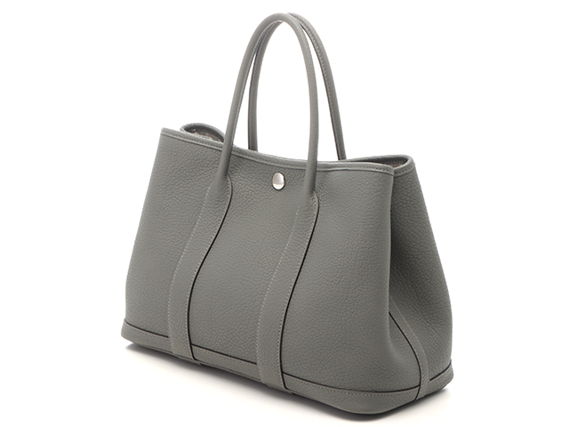 Hermès エルメス ガーデンパーティTPM グリメイヤー シルバー