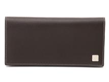 Cartier　カルティエ　二つ折りZIP長財布 ダークブラウン レザー【472】RKT