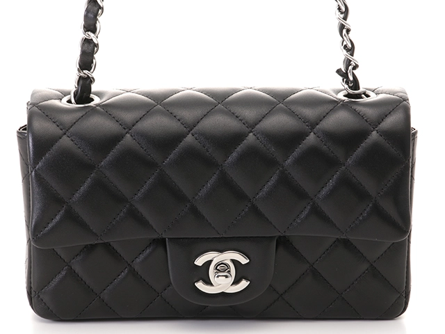 CHANEL シャネル ミニマトラッセ20 チェーンショルダー ブラック