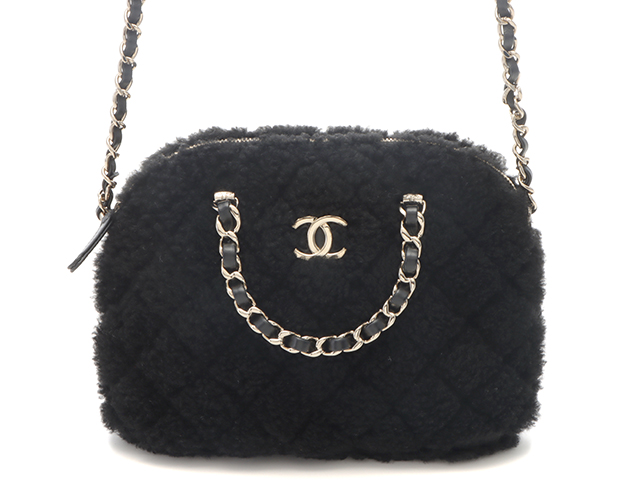 CHANEL シャネル マトラッセ スモール チェーンショルダーバッグ