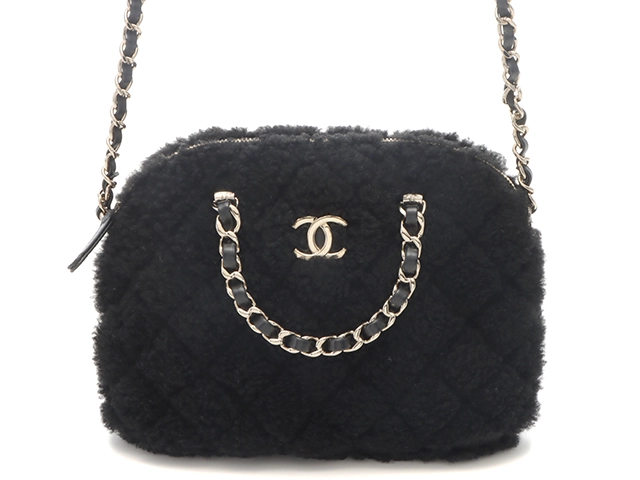 CHANEL シャネル マトラッセ スモール チェーンショルダーバッグ