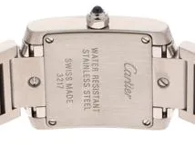 Cartier　カルティエ　タンクフランセーズSM　日本限定モデル　WE110006　クォーツ　シルバー文字盤　レーディス時計【430】2147100567243