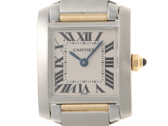 Cartier(カルティエ) タンク 腕時計 クォーツ レディース 関税込 Cartier タンク アメリカン ウォッチ ミニ アリゲーター