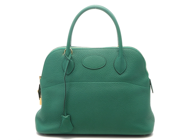 HERMES エルメス ハンドバッグ ボリード31 ヴェールヴェルティゴ  