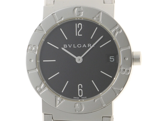 ブルガリ　BVLGARI　 BB30SSD　 デイト クオーツ ボーイズサイズ 楽天市場】ブルガリ BVLGARI BB30SSD ブルガリブルガリ デイト
