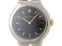 O*D様 メ*マ様 Tiffany & Co. ブラックレザー女性用腕時計 O*D様 メ*マ様 Tiffany & Co. ブラックレザー女性用腕時計