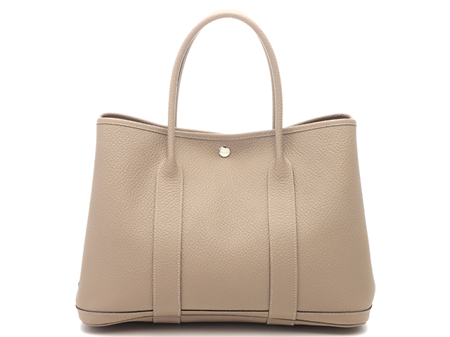 HERMES エルメス ガーデンパーティPM ハンドバッグ T刻印 トゥル