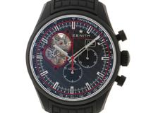 ZENITH　ゼニス　エルプリメロ　クロノマスター　24.2160.4063/28.R515　セラミナイズドアルミニウム　カーボン文字盤　メンズ　自動巻き　腕時計　C