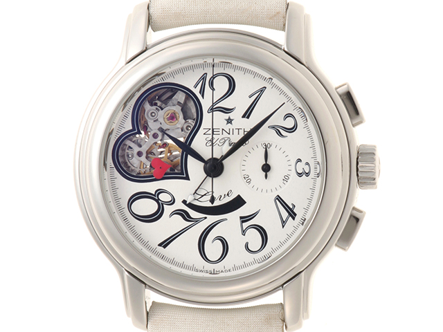 ZENITH ゼニス エルプリメロ オープンハート 03.1230.4021