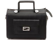 FENDI　フェンディ　ソフトトランク　ブラック　カーフ　7VA571【431】2147100570458