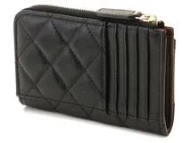 CHANEL シャネル マトラッセ クラシックジップカードケース