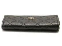 CHANEL シャネル マトラッセ クラシックジップカードケース
