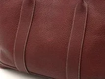 HERMES エルメス ハンドバッグ ガーデンパーティPM トートバッグ ルージュアッシュ ネゴンダ シルバー金具【473】